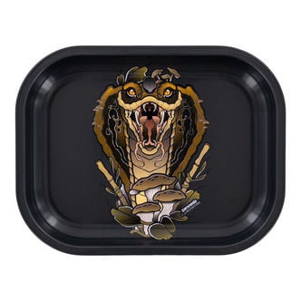 Rising Cobra - Metal Rolling Tray Small (TRIBE)