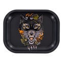 Guardian Wolf - Metal Rolling Tray Small (TRIBE)