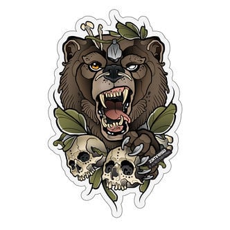 Roaring Bear - Sticker (TRIBE)