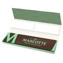 Mascotte Brown Slim Size Rolling Papers + Tearable Tips