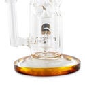 Shower Head Swiss Dab Rig 11'' (Tsunami Glass)