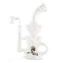 Sprinkler Recycler Dab Rig 9'' (Tsunami Glass)