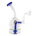 Concentrate Rig Shower Head 7'' (Tsunami Glass)