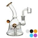 Dab Rig Mini Bell 6″ (Tsunami Glass)