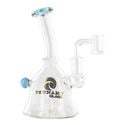 Dab Rig Mini Bell 6″ (Tsunami Glass)