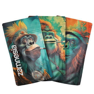 Puffin' Primates Z-Lock Stash Bags (Small)