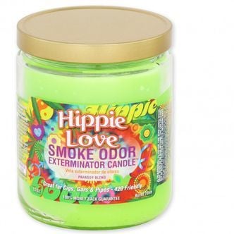 Candle Hippie Love (Smoke Odor Exterminator) 13oz