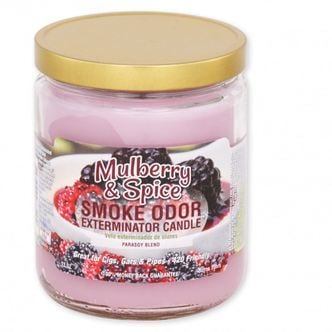 Candle Mulberry Spice (Smoke Odor Exterminator) 13oz