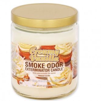 Candle Creamy Vanilla (Smoke Odor Exterminator) 13oz