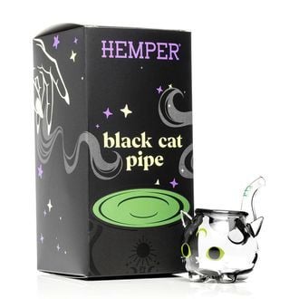 Black Cat Hand Pipe (Hemper)