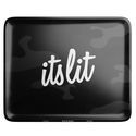 Rolling Tray ''It's Lit'' Black (Hemper)