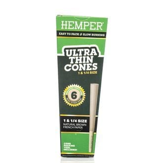 Hemper Ultra Thin Brown 1¼ Cones