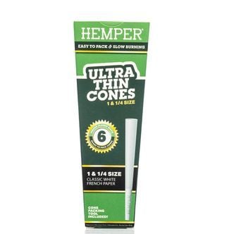 Hemper Ultra Thin White 1¼ Cones