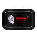 Metal Rolling Tray Black ''Mike Bite'' (TYSON 2.0)