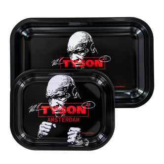 Metal Rolling Tray Black ''Boxing Mike'' (TYSON 2.0)