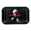 Metal Rolling Tray Black ''Boxing Mike'' (TYSON 2.0)