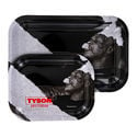 Metal Rolling Tray White ''Relaxing Mike'' (TYSON 2.0)