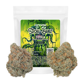 Sticky Beast - THCa Flower 18% (Zamnesia)