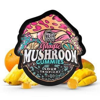 Sour Tropical Magic Mushroom Gummies (TRĒ House)