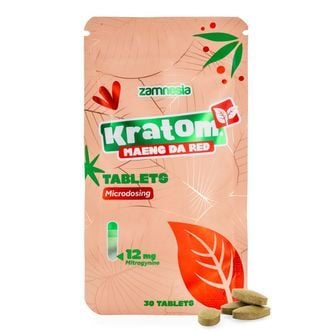 Kratom Tablets - Maeng Da Red (Zamnesia)