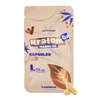 Kratom Capsules - 45mg Extract (Zamnesia)