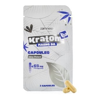 Kratom-Kapseln - 65 mg Extrakt (Zamnesia)