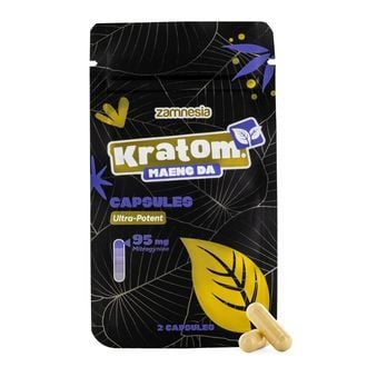 Kratom Capsules - 95 mg Extract (Zamnesia)