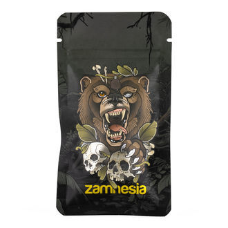 Roaring Bear Z-Lock Stash Bags - klein