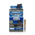 Hemp Cones 1¼ + Glass Tip 4PK (Hemper)