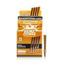 Hemp Cones 1¼ + Glass Tip 4PK (Hemper)