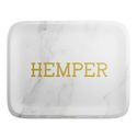 Luxe White Marble Rolling Tray (Hemper)