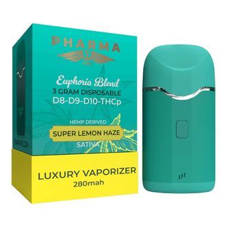 Super Lemon Haze - D8+D9+D10+THCp 3g Disposable Vape (Pharma THC)