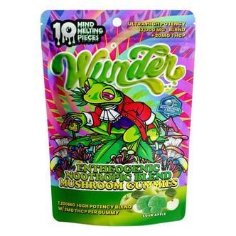 Wunder - High Potency Entheogenic + 2mg THCp | Sour Apple