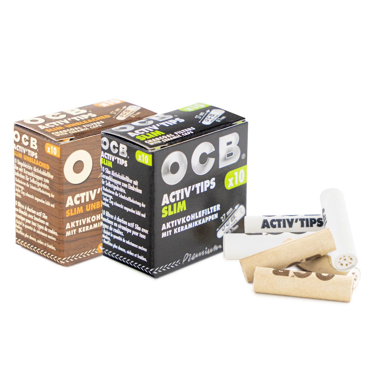 OCB Eco-Tubes unbleached Cigarette Tubes with biodegradable Filter - , 8,49  €