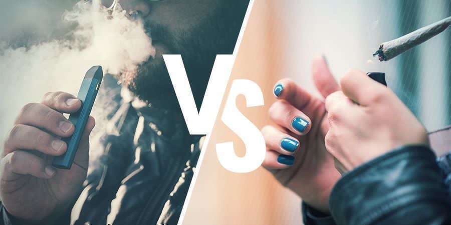 Vape-High Im Vergleich Zum Rauch-High