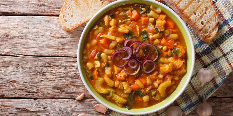 Bohnensuppe Toskana Mit CBDv