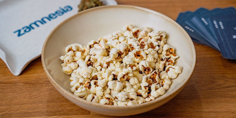 Cannabis-Popcorn (Supereinfach)