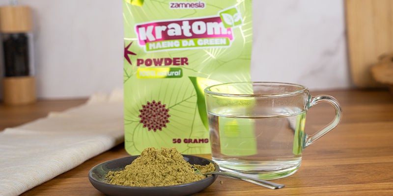 Kratom mit grüner Ader