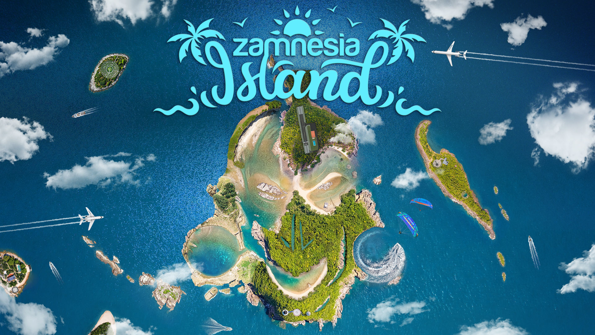 Willkommen auf Zamnesia Island