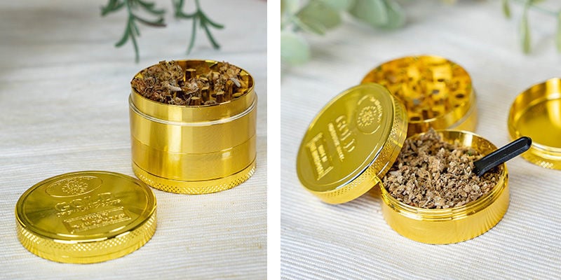 24K Gold Metall Grinder