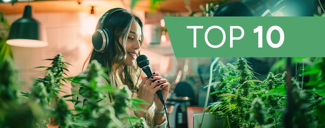 10 Cannabis-Podcasts, Die Du Dir Anhören Solltest