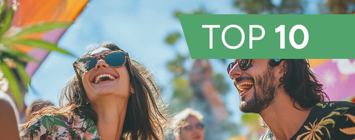 Die Top 10 Cannabis-Events Und -Festivals