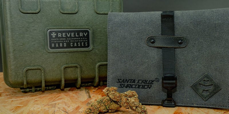 Revelry Supply The Companion - Smell Proof Crossbody Bag, Navy Blue