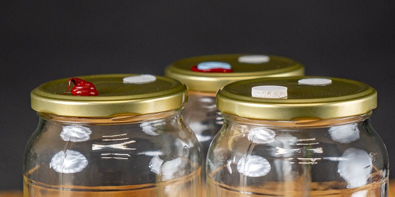 Mason Jars 8 Pack 250ml - Small Mason Jars With Silver LidsCanning