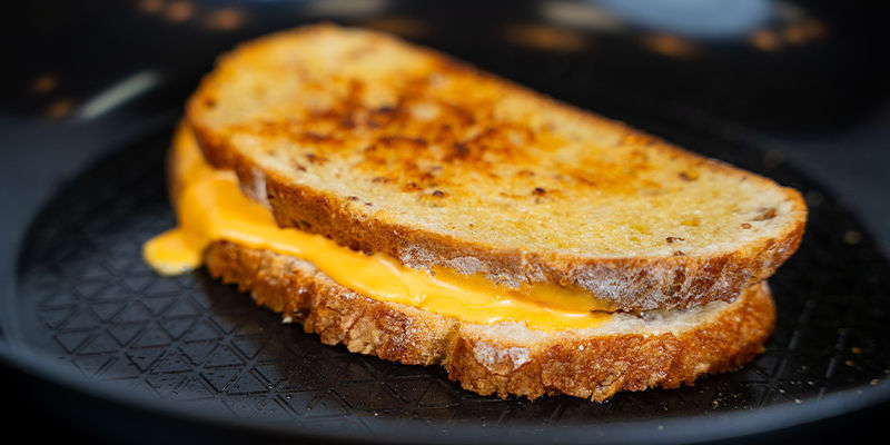 Grill The Sandwich Until One Side Is Toasted And Lightly Browned