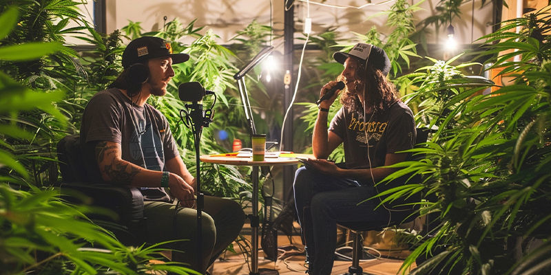 10 Podcasts You Should Be Listening To If You Love Cannabis