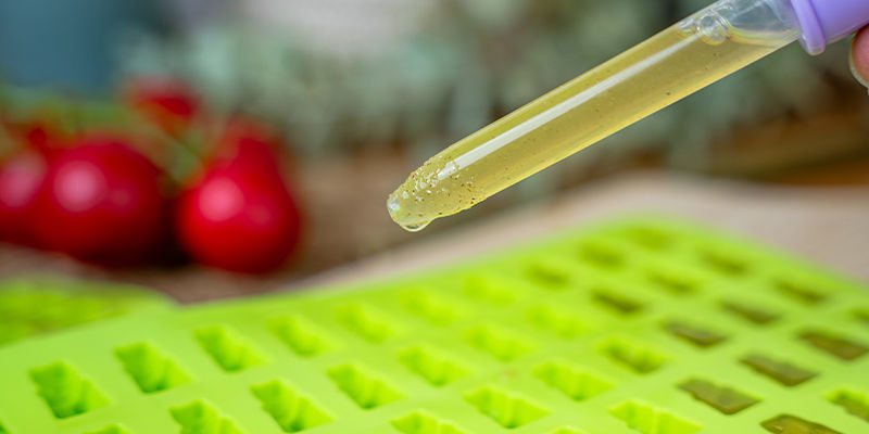 Use A Candy Dropper Or Spoon To Pour The Mixture Into Silicone Moulds