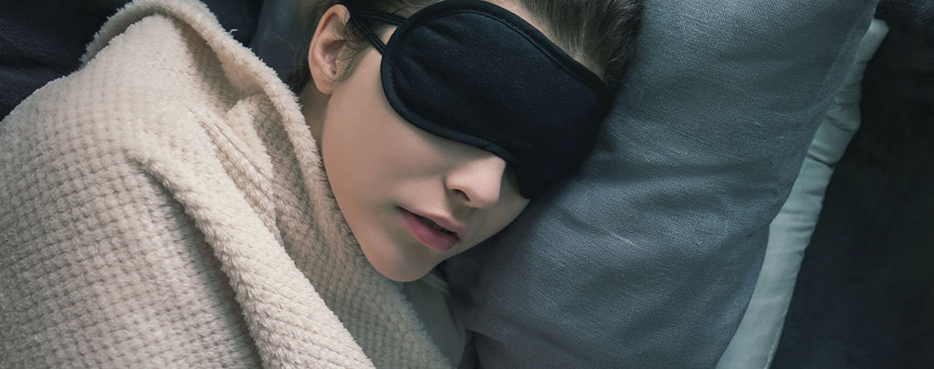 Dreaming of Zero Deductions Cheer Sleep Eye Mask, Gymnastics Sleep