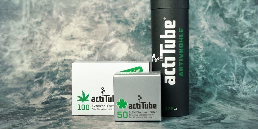 40 ActiTube charcoal filters – E-WEED