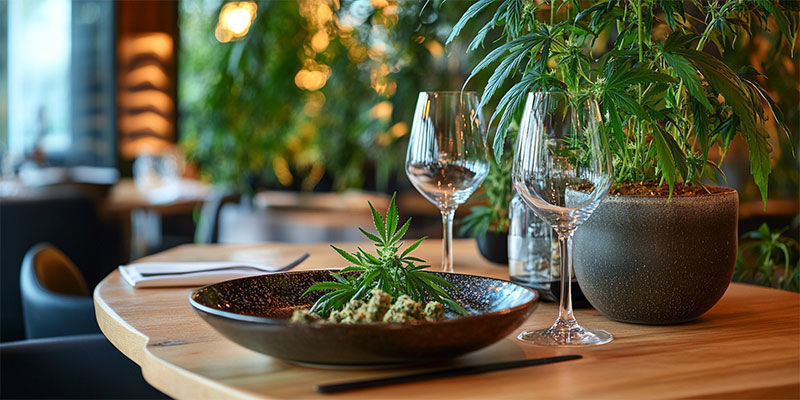 What is a cannabis restaurant?